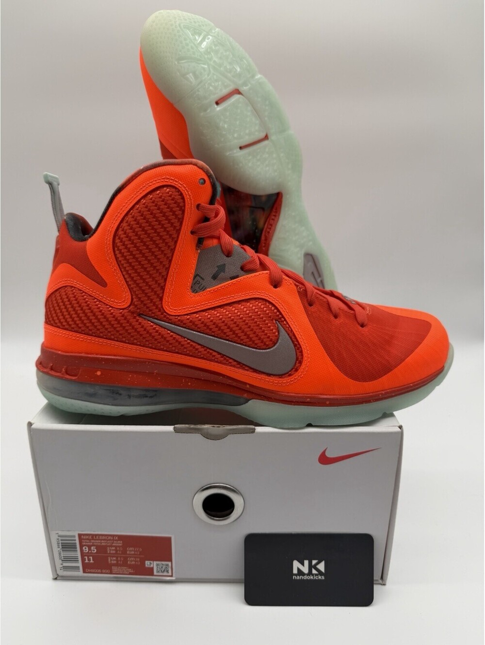 Nike LeBron 9 2022 Big Bang Size 9.5M NEW